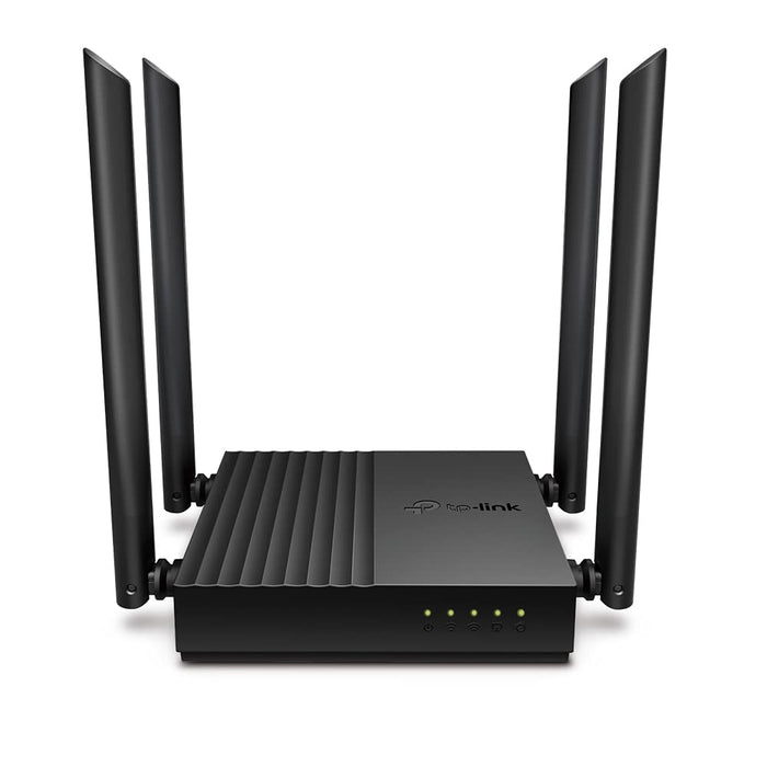 TP-Link Archer C64 V1 - Wireless router - 4-port switch - GigE, 802.11ac Wave 2 - 802.11a/b/g/n/ac Wave 2 - Dual Band