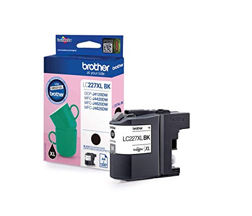 Brother LC227XLBK - Black - original - ink cartridge - for Brother DCP-J4120DW, MFC-J4420DW, MFC-J4620DW, MFC-J4625DW, Business Smart MFC-J4420DW