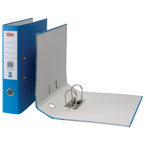 Best Value Foolscap Lever Arch File Blue - EACH