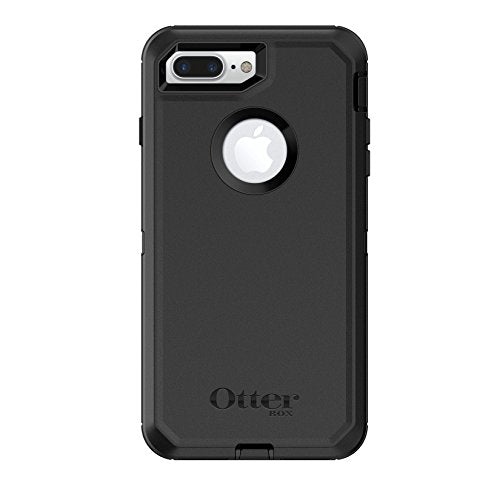 OtterBox Defender Series - Protective case for mobile phone - rugged - polycarbonate, synthetic rubber - black - for Apple iPhone 7 Plus, 8 Plus