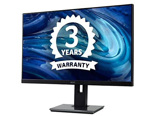 Acer B7 B277bmiprzx 27 Inch 1920 x 1080 Full HD 1080p 4ms 75Hz IPS HDMI VGA DP MM HA LED Monitor