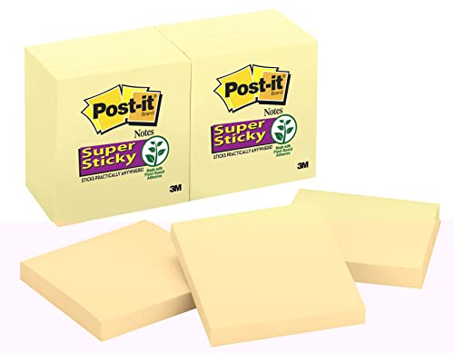 Pk12 Super Sticky Note Yw Post-It 76X76