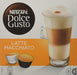 Best Value NESCAF Dolce Gusto Latte Macchiato Coffee Pods, 16 capsules (8 Servings)