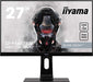 iiyama G-MASTER Silver Crow GB2730QSU-B1 - LED monitor - 27" (27" viewable) - 2560 x 1440 @ 75 Hz - TN - 350 cd/m - 1000:1 - 1 ms - HDMI, DVI-D, DisplayPort - speakers - black