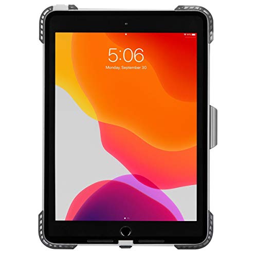 Targus SafePORT Rugged - Protective case for tablet - rugged - polycarbonate, thermoplastic polyurethane (TPU) - grey - 10.2" - for Apple 10.2-inch iPad (7th generation)