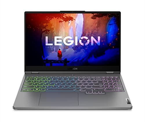 Lenovo Legion 5 15ARH7H 82RD - AMD Ryzen 7 6800H / 3.2 GHz - Win 11 Home - GF RTX 3060 - 16 GB RAM - 512 GB SSD NVMe - 15.6" IPS 2560 x 1440 (WQHD) @ 165 Hz - Wi-Fi 6E - black (bottom), storm grey (top) - kbd: UK