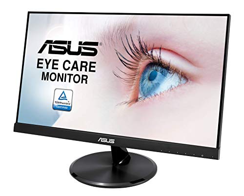 ASUS VP229HE - LED monitor - 21.5" - 1920 x 1080 Full HD (1080p) @ 75 Hz - IPS - 250 cd/m - 1000:1 - 5 ms - HDMI, VGA - black