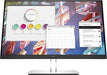 HP E24 G4 - E-Series - LED monitor - 23.8" (23.8" viewable) - 1920 x 1080 Full HD (1080p) @ 60 Hz - IPS - 250 cd/m - 1000:1 - 5 ms - HDMI, VGA, DisplayPort - silver (stand), black head