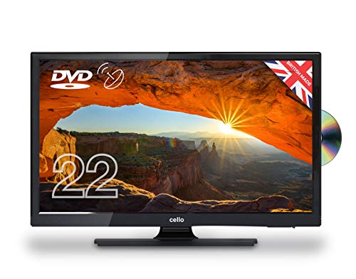 Cello 22" Full HD LED TV/DVD Freeview HD and Satellite Receiver- Manufactured in the UK