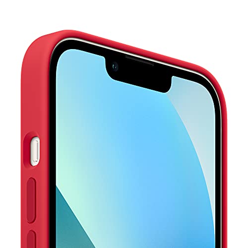 Apple - (PRODUCT) RED - back cover for mobile phone - with MagSafe - silicone - product (RED) - for iPhone 13