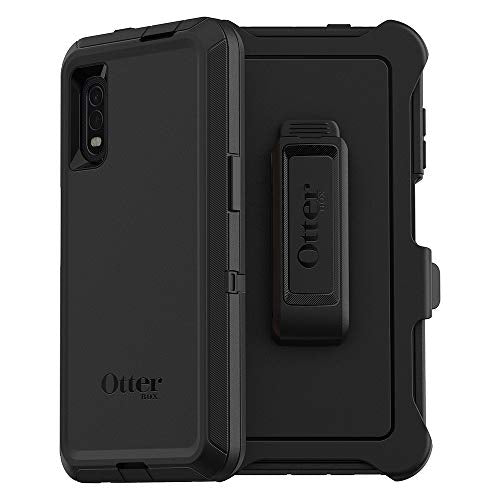 OtterBox Defender Series Galaxy XCover Pro - Back cover for mobile phone - rugged - polycarbonate, synthetic rubber - black - for Samsung Galaxy Xcover Pro