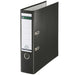 Best Value Leitz 11101095 180 Plastic Lever Arch File Foolscap 80 mm (Black) - Pack of 10