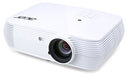 Acer P5630 - DLP projector - UHP - portable - 3D - 4000 ANSI lumens - WUXGA (1920 x 1200) - 16:10 - 1080p - LAN