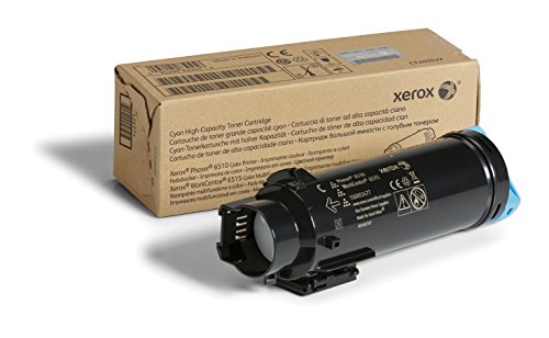 Xerox WorkCentre 6515 - High capacity - cyan - original - toner cartridge - for Phaser 6510, WorkCentre 6515