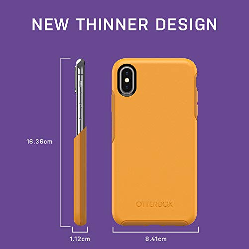 OtterBox Symmetry Series - Back cover for mobile phone - polycarbonate, synthetic rubber - on fleck - for Apple iPhone XS Max