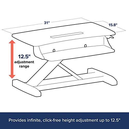 33-458-917 WorkFit-Z Mini Sit-Stand Desktop