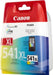 Canon CL-541XL - 5226B005 - 1 x Cyan,1 x Magenta,1 x Yellow - High Yield - Ink Cartridge - For PIXMA MG2250,MG3150,MG3250,MG3510,MG3550,MG4250,MX395,MX455,MX475,MX525,MX535