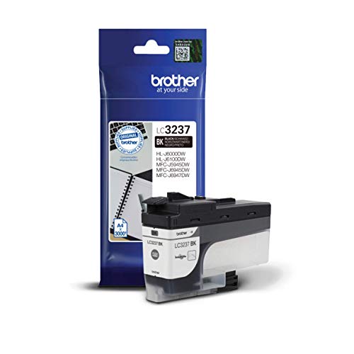 Brother LC3237BK - Black - original - ink cartridge - for Brother HL-J6000DW, HL-J6100DW, MFC-J5945DW, MFC-J6945DW, MFC-J6947DW