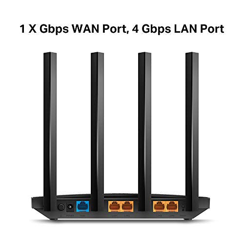 TP-Link Archer C80 V1 - Wireless router - 4-port switch - GigE - 802.11a/b/g/n/ac - Dual Band