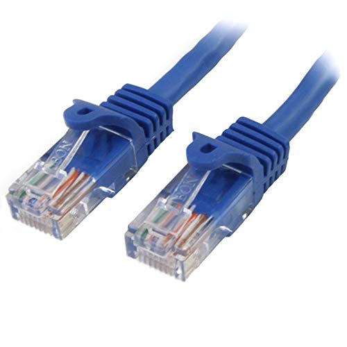 Best Value StarTech.com 45PAT3MBL Cat5e Patch Cable with Snagless RJ45 Connectors - 3m, Blue