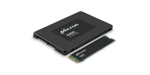 Micron 5400 PRO - SSD - Read Intensive - encrypted - 960 GB - hot-swap - 2.5" - SATA 6Gb/s - 256-bit AES - Self-Encrypting Drive (SED), TCG Enterprise SSC - for ThinkSystem SR250 V2 7D7Q (2.5"), 7D7R (2.5"), ST250 V2 7D8F (2.5"), 7D8G (2.5")