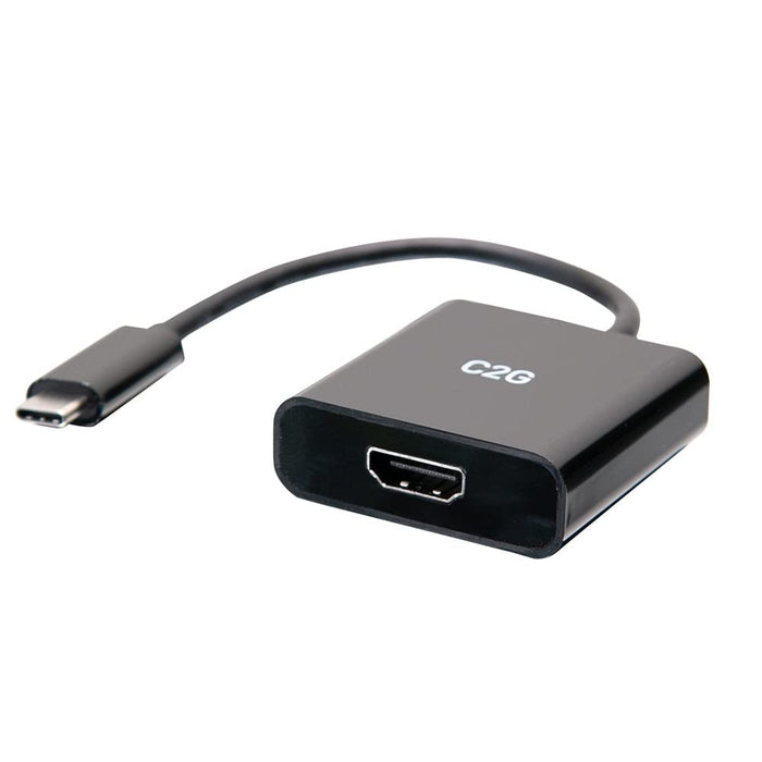 C2G USB C to 4K HDMI Adapter - Video Adapter - Adapter - 24 pin USB-C male to HDMI female - black - 4K support