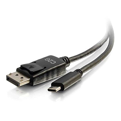 C2G 2.7m (9ft) USB C to DisplayPort Adapter Cable Black - 4K Audio / Video Adapter - External video adapter - USB-C - DisplayPort - black