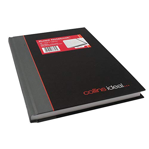 Best Value Collins Ideal A5 Feint Ruled Manuscript Book - 192 Pages, Grey