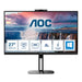 AOC Value-line Q27V5CW/BK - V5 series - LED monitor - 27" - 2560 x 1440 QHD @ 75 Hz - IPS - 300 cd/m≤ - 1000:1 - 4 ms - HDMI, DisplayPort, USB-C - speakers - black