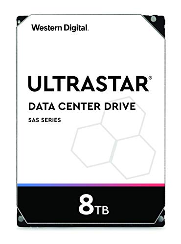 WD Ultrastar DC HC320 HUS728T8TL5204 - Hard drive - 8 TB - internal - 3.5" - SAS 12Gb/s - 7200 rpm - buffer: 256 MB