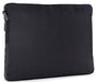 STM Gamechange 15 Inch Apple Macbook Pro Notebook Sleeve Case Black Smooth Design Lines Angled Exterior Front Pocket