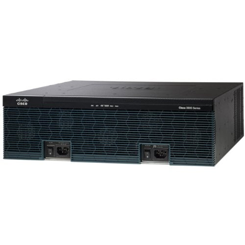 Cisco 3925 Voice Security Bundle - Router - voice / fax module - GigE - WAN ports: 3 - rack-mountable