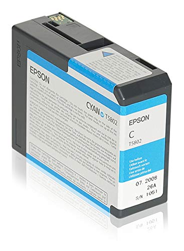 Epson T5802 - Print cartridge - 1 x cyan