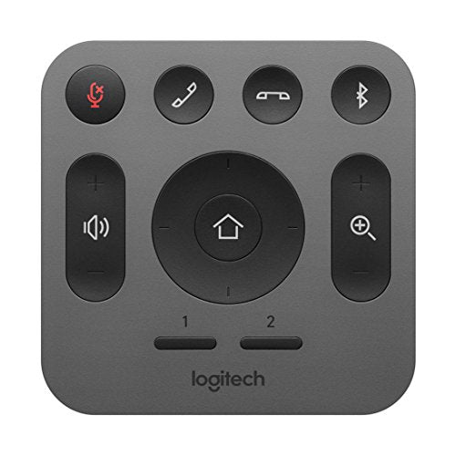 Best Value Logitech 993-001389 RF Wireless Press the Buttons Grey Remote Control (Webcam, RF Wireless, Press the Buttons, Grey)