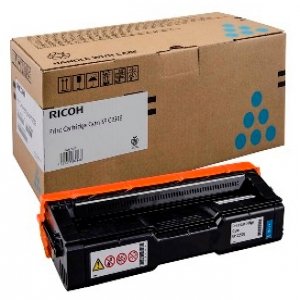 Best Value Ricoh 407544 Laser Toner Cartridge for SPC252E with 1.6K Yield - Cyan