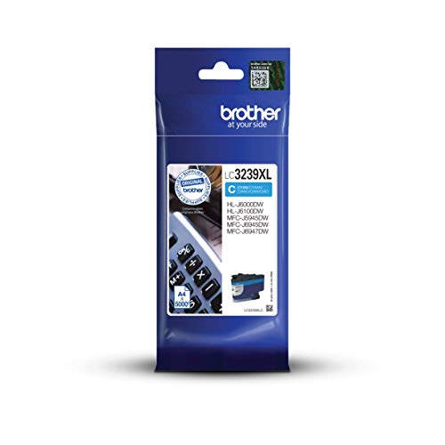 Brother LC3239XLC - Cyan - original - ink cartridge - for Brother HL-J6000DW, HL-J6100DW, MFC-J5945DW, MFC-J6945DW, MFC-J6947DW