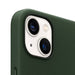 Apple - Back cover for mobile phone - with MagSafe - leather - sequoia green - for iPhone 13 mini