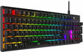 HyperX Alloy Origins - Keyboard - backlit - USB-C - QWERTY - UK - key switch: HyperX Red - black - for Microsoft Xbox One S, Xbox One S All-Digital Edition, Xbox One X, Xbox Series S, Xbox Series X, Sony PlayStation 4, Sony PlayStation 5