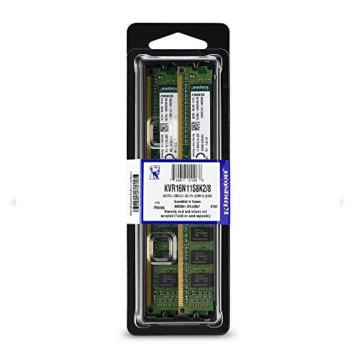 Kingston ValueRam8GB 1600MHz DDR3 Non-ECC CL11 DIMM  (Kit of 2) SR x8