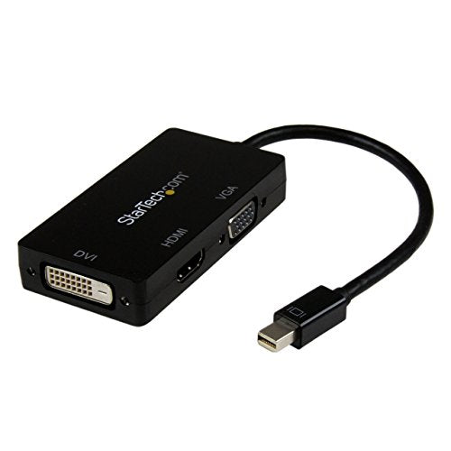 Best Value StarTech.com Mini DisplayPort Adapter - 3-in-1 - 1080p - Monitor Adapter - Mini DP to HDMI / VGA / DVI Adapter Hub