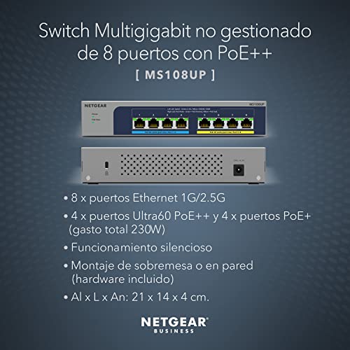 8PT POE++ MULTIGIG UM SWCH