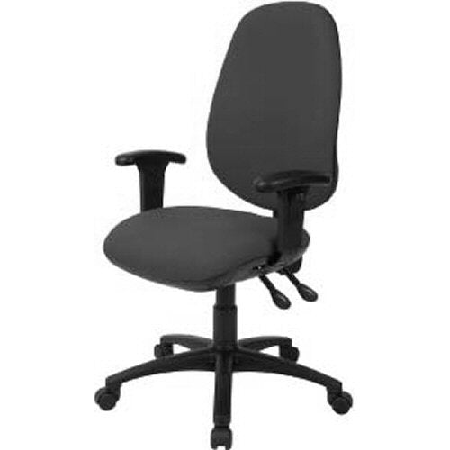 Best Value Air Care High Back Operator Chair - Mid Blue