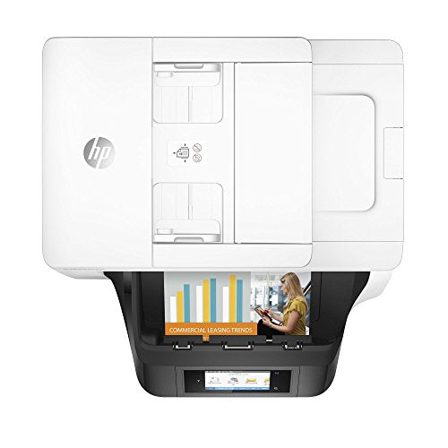 HP Officejet Pro 8730 All-in-One - Multifunction printer - colour - ink-jet - Legal (216 x 356 mm) (original) - A4/Legal (media) - up to 22 ppm (copying) - up to 24 ppm (printing) - 250 sheets - USB 2.0, LAN, Wi-Fi(n), USB host, NFC - HP Instant Ink eligible