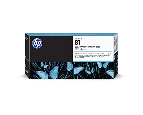 HP Original C4955A Print Head + Cleaner No 81 Magta Light