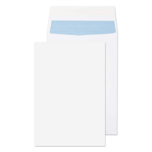 Best Value Blake Purely Packaging C4 324 x 229 x 25 mm 140 gsm Gusset Pocket Peel & Seal Envelopes (9000) White - Pack of 125