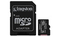 Kingston Canvas Select Plus - Flash memory card (microSDXC to SD adapter included) - 128 GB - A1 / Video Class V10 / UHS Class 1 / Class10 - microSDXC UHS-I