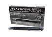 Best Value Uni-Ball SXN-210 Jetstream RT Retractable Rollerball Pen Black Ink - Pack of 12