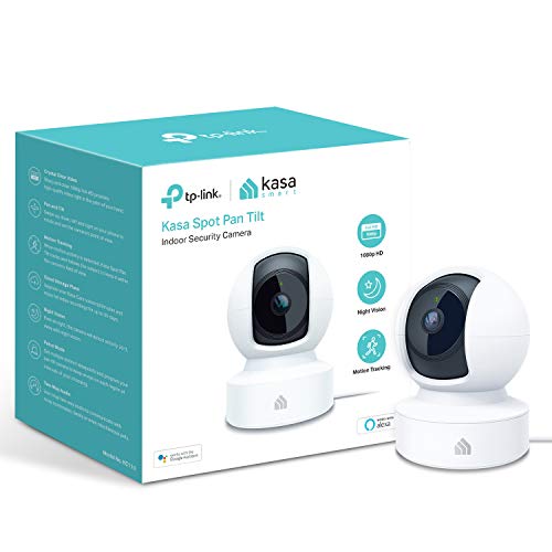 Best Value Kasa Smart Security Camera by TP-Link, 360rotational views, No Hub Required, Works with Alexa(Echo Spot/Show & Fire TV), Google Home/Chromecast, 1080p, 2-Way Audio with Night Vision