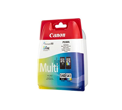 Best Value Canon PG-540/CL-541 Ink Cartridge - Multi-Coloured, Pack of 2