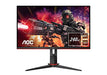 AOC Gaming 24G2ZE/BK - LED monitor - 23.8" - 1920 x 1080 Full HD (1080p) @ 240 Hz - TN - 350 cd/m - 1000:1 - 0.5 ms - 2xHDMI, DisplayPort - black, red